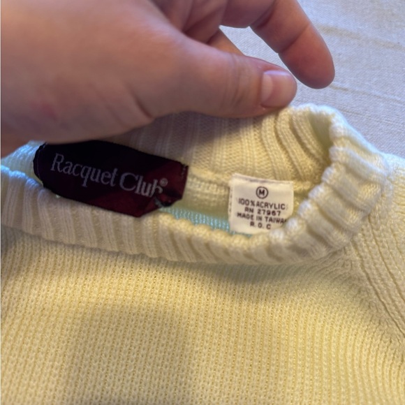 Vintage Racquet Club Sweater - Picture 5 of 13